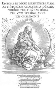 Leben Der Jungfrau: Titelseite In Buchform — Albrecht Dürer