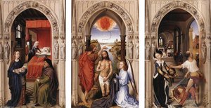 El Retablo De San Juan — Rogier Van Der Weyden, Early Netherlandish Renaissance