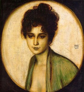 Portrait Of Frau Feez — Franz Ritter Von Stuck