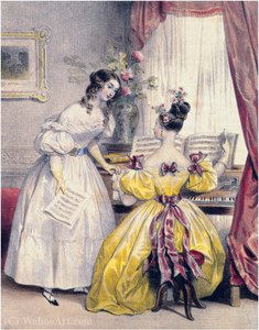 Prelude, From Journal Des Femmes - (1830 - (48)) — Achille Jacques Jean Marie Devéria
