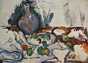 Stillleben Mit Wasserjug — Paul Cézanne, Post-impressionismus