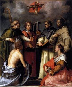 Disputation On The Trinity — Andrea Del Sarto