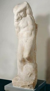 Slave (young) — Michelangelo Buonarroti