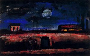 '... when the night came. The moon rose'