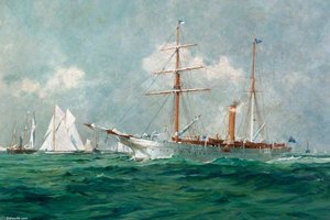 Steam Yacht 'rhouma I'