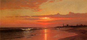 Sunrise: Marine View — Francis A Silva, Luminist