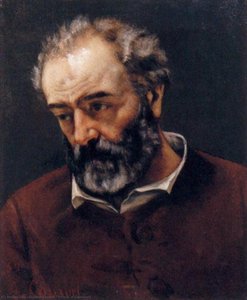Portrait Of Chenavard — Gustave Courbet, Contemporary Realism