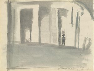Stranger On A Train — Luc Tuymans