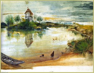 House By A Pond — Albrecht Dürer, Northern Renaissance