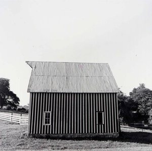 Barn, Leavenworth County, From The Kansas Documentary Survey Project — Larry W Schwarm