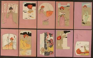 Girls With Purple Surrounds — Raphael Kirchner