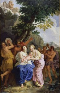 Jupiter Raised By The Korybantes — Noel Nicolas Coypel