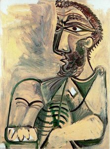 Seated Man 3 — Pablo Picasso