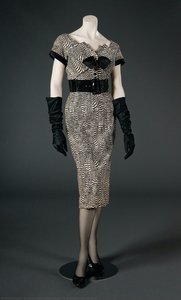 Day Dress\n\nfront View — Jacques Fath, Mid-century Modern