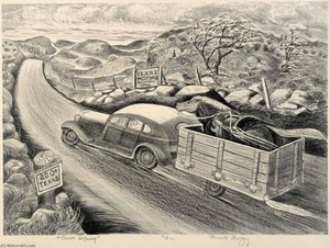 Texas Highway — Merritt Mauzey