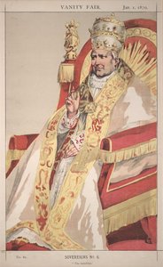 Sovereigns No.60 Caricature Of Pope Pius Ix — Jacques Joseph Tissot