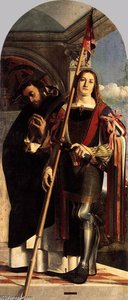 Recanati Polyptych: Sts Peter Martyr And Vitus — Lorenzo Lotto