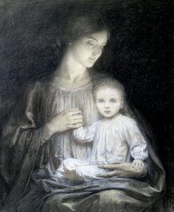Mother And Child — Frank Dicksee