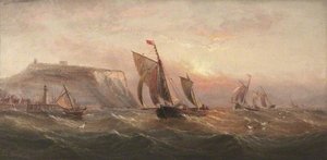 Fishing Vessels off the Coast