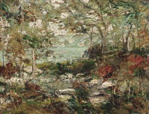 Trees And Rocks — Ernest Lawson