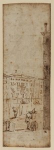 Venetian Scene — Francesco Lazzaro Guardi