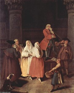 The Fortune Teller — Pietro Longhi