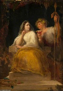 Comus Offering The Enchanted Cup To The Lady