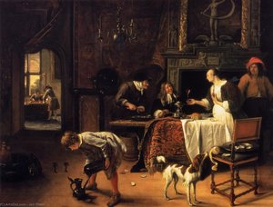 Easy Come, Easy Go — Jan Havickszoon Steen, Dutch Golden Age