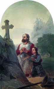 The Vow Before Avaraisk Battle — Ivan Konstantinovich Aivazovsky