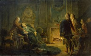 Tod Friedrichs Des Großen — Christian Bernhard Rode, Baroque
