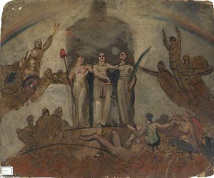Study For A Figure Composition — William Etty