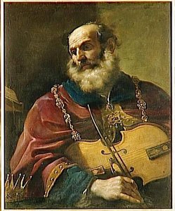 Le Roi David — Barbieri Gian Francesco (guercino Il)