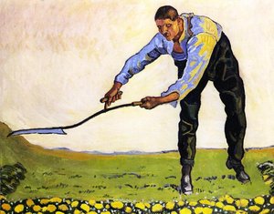 The Reaper — Ferdinand Hodler