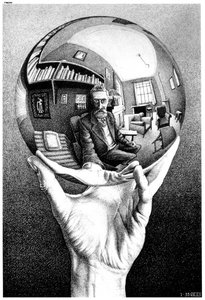 Hand With Sphere — Maurits Cornelis Escher