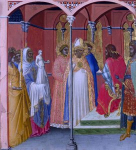 Saint Sabinus before the Governor of Tuscany