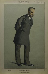 Caricature Of Sir Charles Wentworth Dilke, 2nd Baronet Pc — Jacques Joseph Tissot