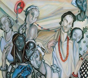 Larva Faced People — Gyula Batthyany