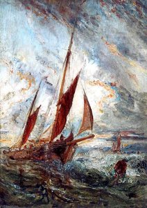 Making for Harbour before the Storm