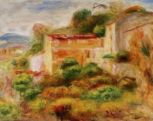 La Maison De La Poste — Pierre-auguste Renoir, Impressionism