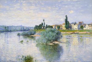 Lavacourt — Claude Monet, Impressionist Painting