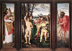 St Sebastian Altarpiece — Hans Baldung