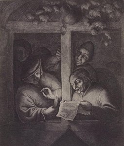 The Singers At The Window — Adriaen Van Ostade