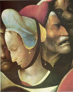 The Carrying Of The Cross, Christ And St. Veronica — Hieronymus Bosch, Late Medieval Symbolism
