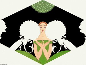 The Suitors — Erté