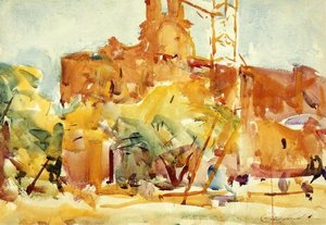 Segovia — Charles Webster Hawthorne
