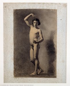 Nude Male Dancer — Mariano Fortuny Y Marsal