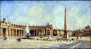 Rome. St Peter's Cathedral. — Pyotr Konchalovsky