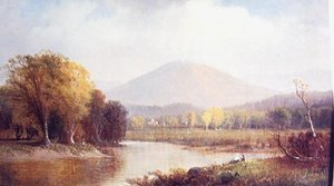 Mt. Kearsarge, Saco River, (painting)
