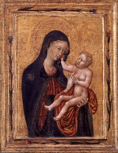 Virgin And Child — Giovanni Di Paolo, Early Italian Renaissance
