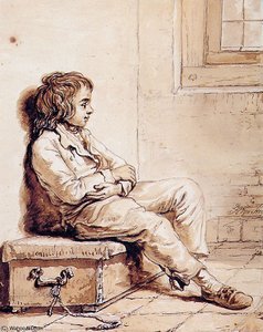 Sitting Boy Sun — Abraham Van Strij